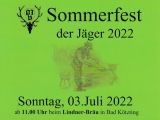 Einladung zum Jägerfest am 03.07. 2022 !